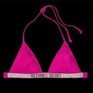 VICTORIA'S SECRET Shine Strap Triangle Bikini Top